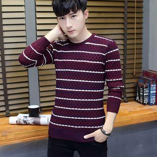 Stripe Melange Sweater