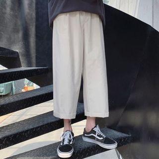 Drawstring Straight Pants