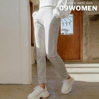 Band-waist Baggy Sweatpants