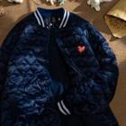Heart Quilted Jacket