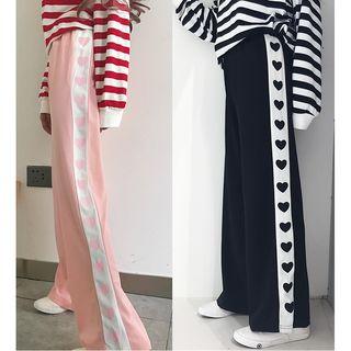 Heart Panel Pants