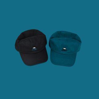 Embroidered Mt Fuji Baseball Cap