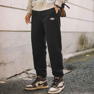 Logo Drawstring-cuff Sweatpants