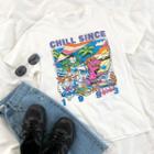 Short-sleeve Printed T-shirt T-shirt - One Size