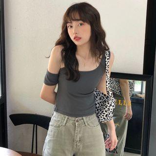 Cold-shoulder Camisole