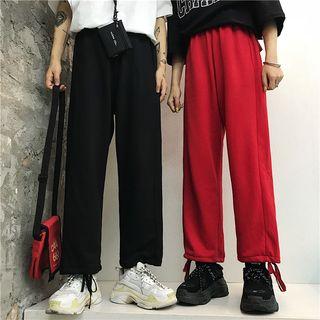 Couple Matching Plain Jogger Pants