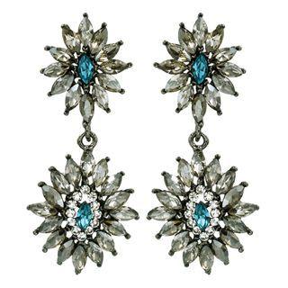 Swarovski Drop Cocktail Earrings One Size