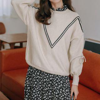 V Pattern Sweater