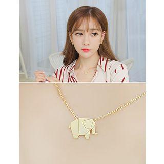 Elephant Pendant Necklace