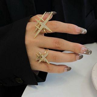 Star Alloy Open Ring