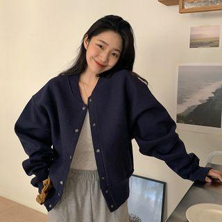 Snap-button Blouson Jacket