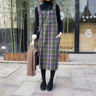 Plaid Pinafore