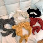Knit Cat Ear Earmuffs