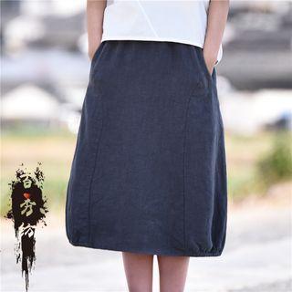 Ramie A-line Skirt