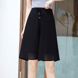 Chiffon Wide Leg Shorts (various Designs)