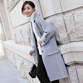 Plain Coat As Shown In Figure - One Size