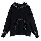 Studded Hooded Sweater