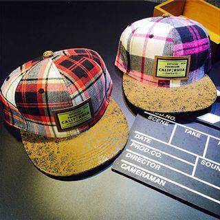 Plaid Cap