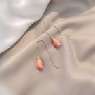 Alloy Tulip Dangle Earring 1 Pair - E2044 - Tulip - Pink - One Size