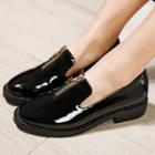 Zip-up Loafers