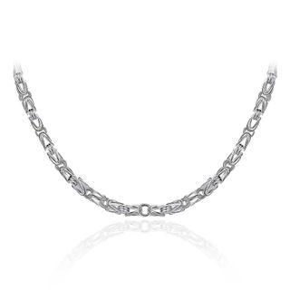 Fashion Necklace For Men Silver - One Size