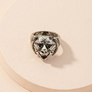 Tiger Alloy Ring Tiger - Silver - No.9