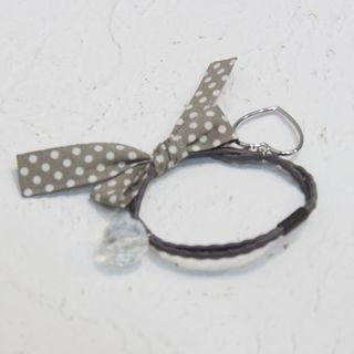 Dotted Bow Hair Tie As Shown In Figure - One Size