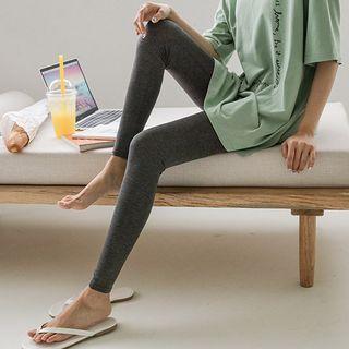 Zebra-waistband M Lange Leggings