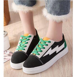 Flash Color Block Sneakers