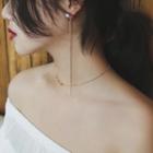 Long Chain Drop Earrings