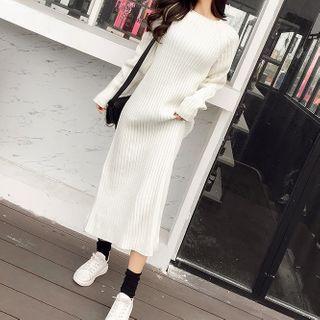 Midi Shirt Sweater Dress