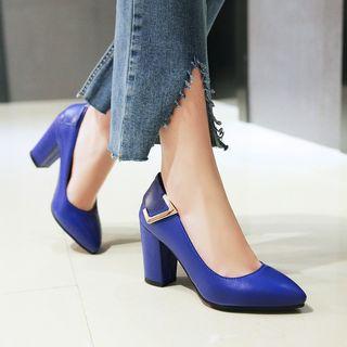 Almond-toe Pumps
