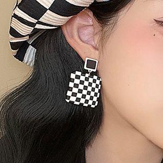 Square Dangle Earring (various Designs)