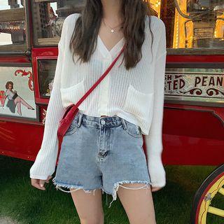 Long Sleeve Pocket Lightweight Cardigan