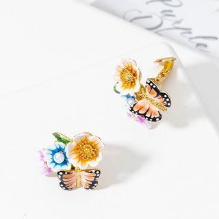 Butterfly Earring Gold - One Size
