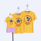 Family Matching Short-sleeve Star Print T-shirt / Shorts