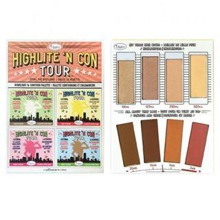 Thebalm - Highlite N Contour Palette 21.6g / 0.756oz