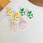 Sakura / Lemon / Leaf Glaze Dangle Earring