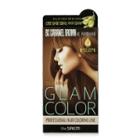 The Saem - Silk Hair Glam Color Cream (#8c Caramel Brown)