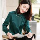 Ruffle Trim Blouse / Dress Pants / A-line Skirt