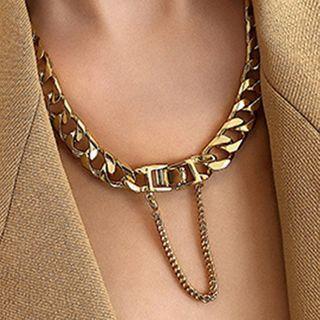 Alloy Chunky Chain Necklace / Bracelet / Set
