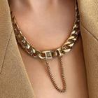Alloy Chunky Chain Necklace / Bracelet / Set