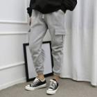 Drawstring-waist Pocket-detail Jogger Pants