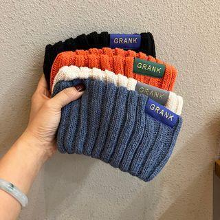 Lettering Applique Knit Sport Headband