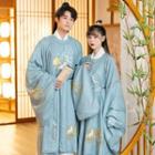 Couple Matching Wolf Embroidery Hanfu Gown / Hanfu Long Shirt / Sash / Belt