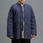 Embroidered Padded Chinese Jacket