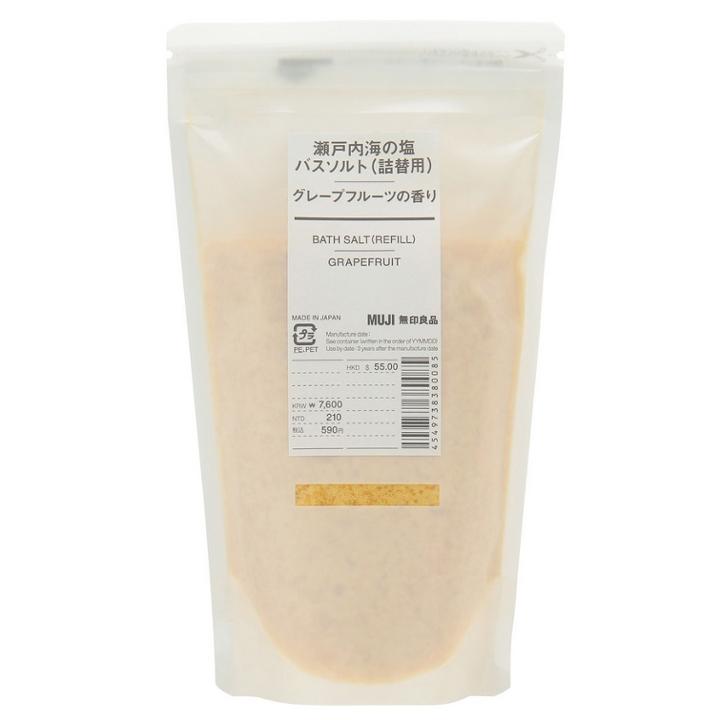 Muji - Bath Salt (grapefruit) 380g