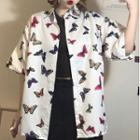 Butterfly Short-sleeve Shirt