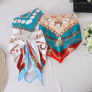 Chain Triangle Shape Tube Top