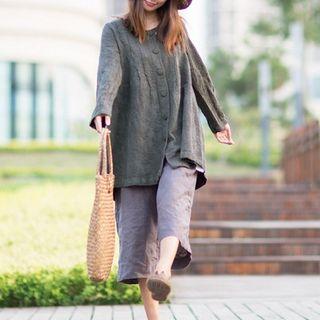 Linen Shirt Jacket